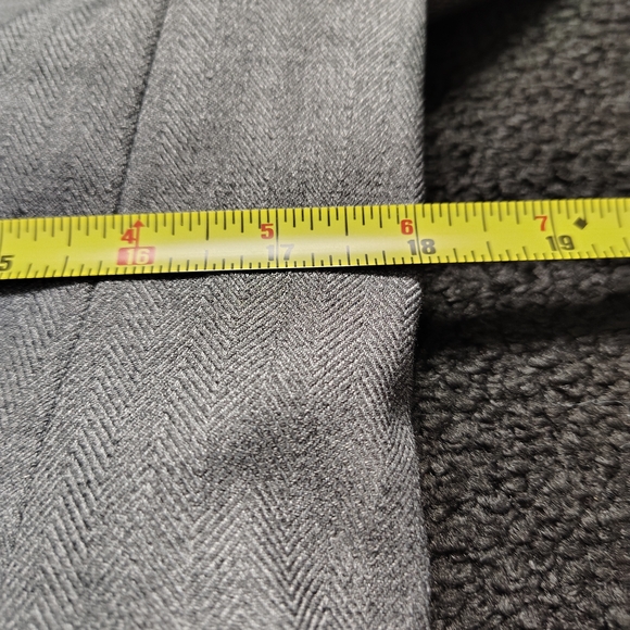 Banana Republic Charcoal Gray Blazer Suit Women Size 6 Stretch Workwear NEW - Picture 9 of 12